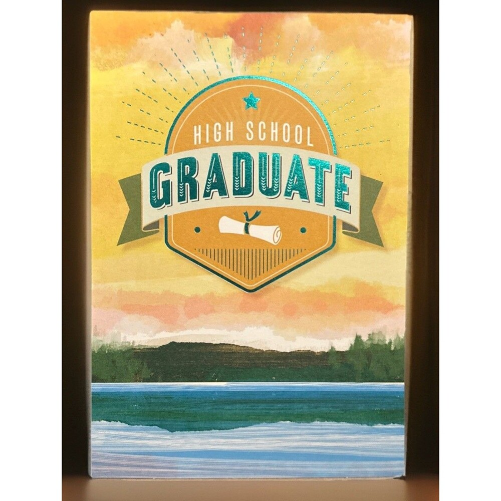 Graduation Greeting Card – Scenic Nature Design